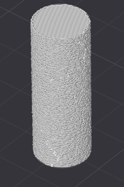 Bambu Studio Prepare screen fuzzy skin example