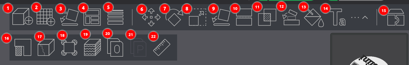 Bambu Studio Prepare screen toolbar