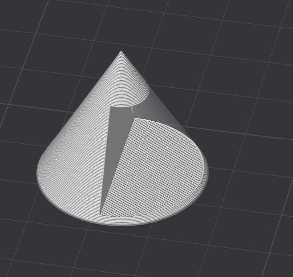 Bambu Studio Preview screen negative part example