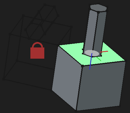 FreeCAD assembly workbench isolate wireframe example